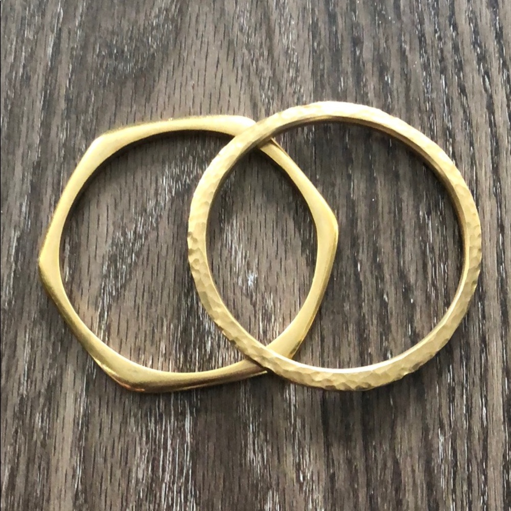 Brass bracelets